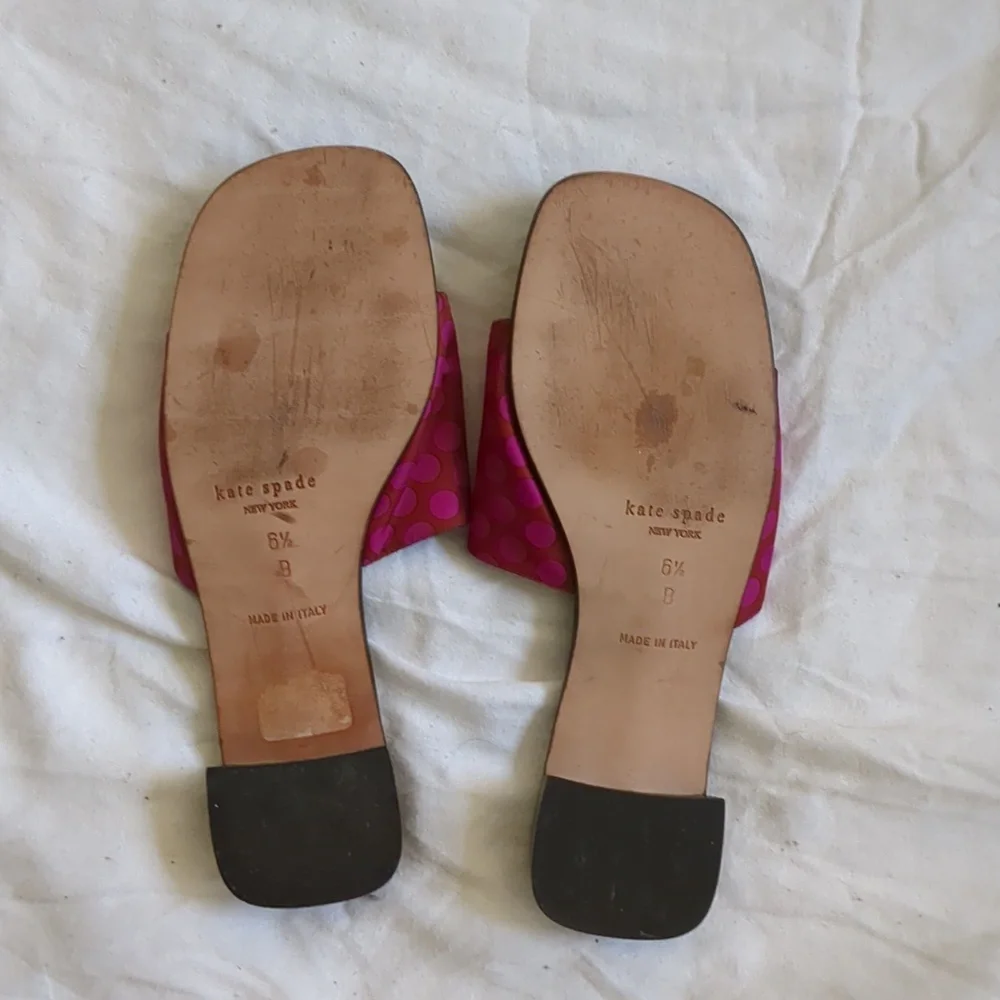 Vintage Kate Spade Slip-on Sandals, Size 6.5